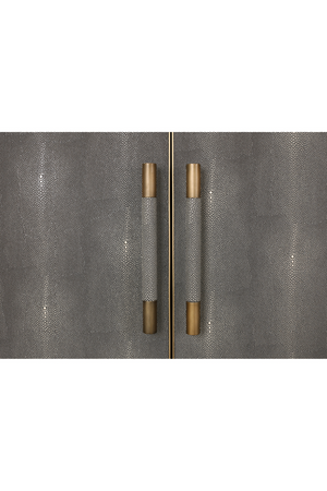 Vegan Leather 4-Door Sideboard | Novi Living Mako | Oroa.com