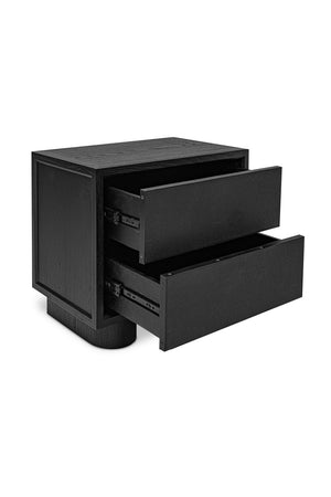   Modern European furniture - Refined Shagreen Nightstand - www.oroa.com | Oroa.com