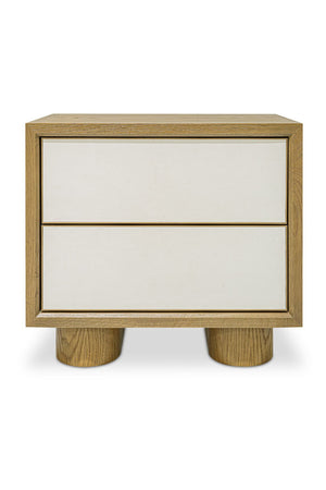   Modern European furniture - Refined Shagreen Nightstand - www.oroa.com | Oroa.com