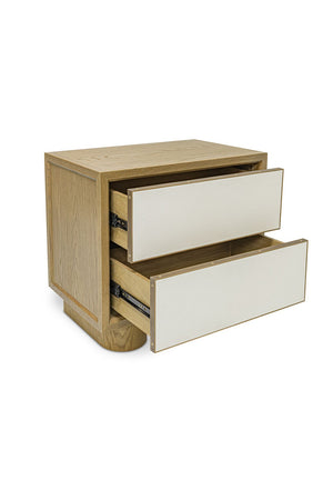   Modern European furniture - Refined Shagreen Nightstand - www.oroa.com | Oroa.com