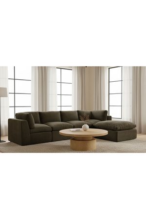 Square Upholstered Ottoman | Novi Living Cates | Oroa.com