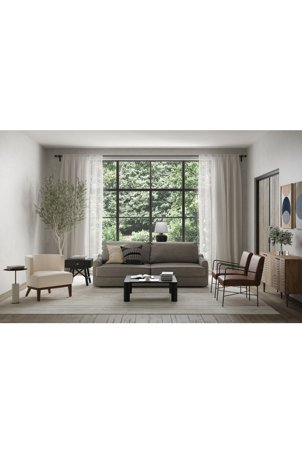 Modern European furniture - Geometrical Line Art Print - www.oroa.com