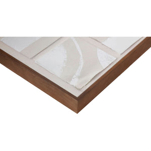 Gray Drid-Pattern Art Print | Novi Living Unfold | Oroa.com