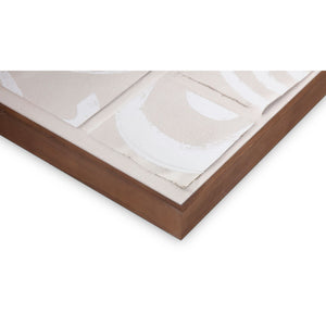 Gray Drid-Pattern Art Print | Novi Living Unfold | Oroa.com