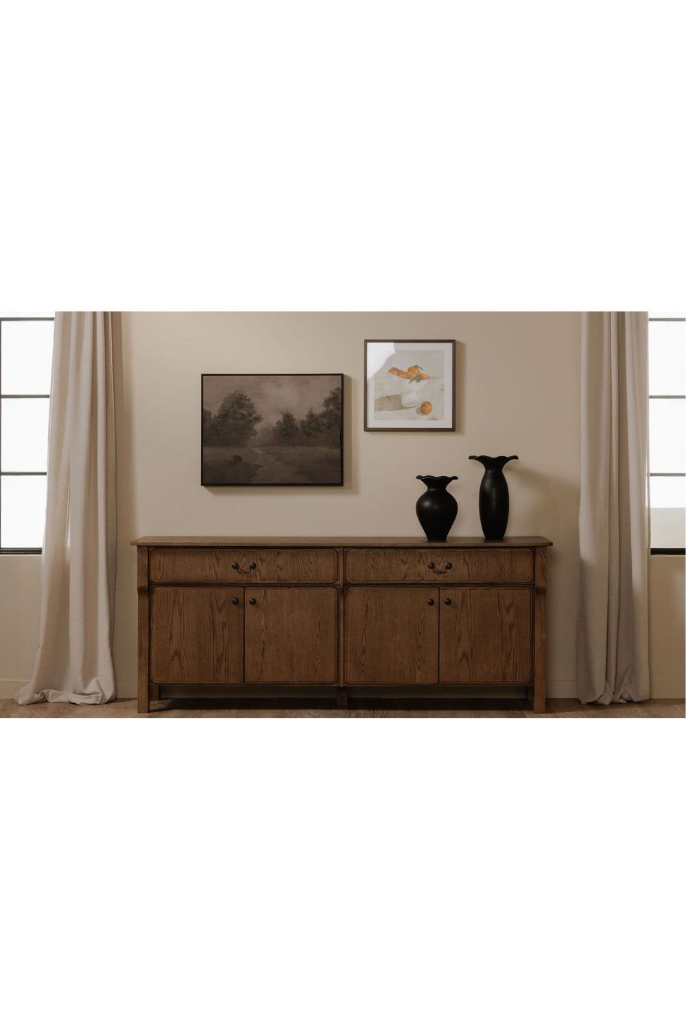 Modern European furniture - Blurry Woodlands Painting - www.oroa.com