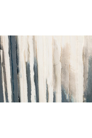 Modern European furniture - Gray Toned Linear Painting - www.oroa.com