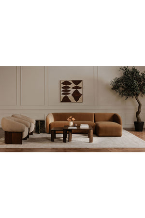 Modern European furniture - Red Patterns Framed Painting - www.oroa.com