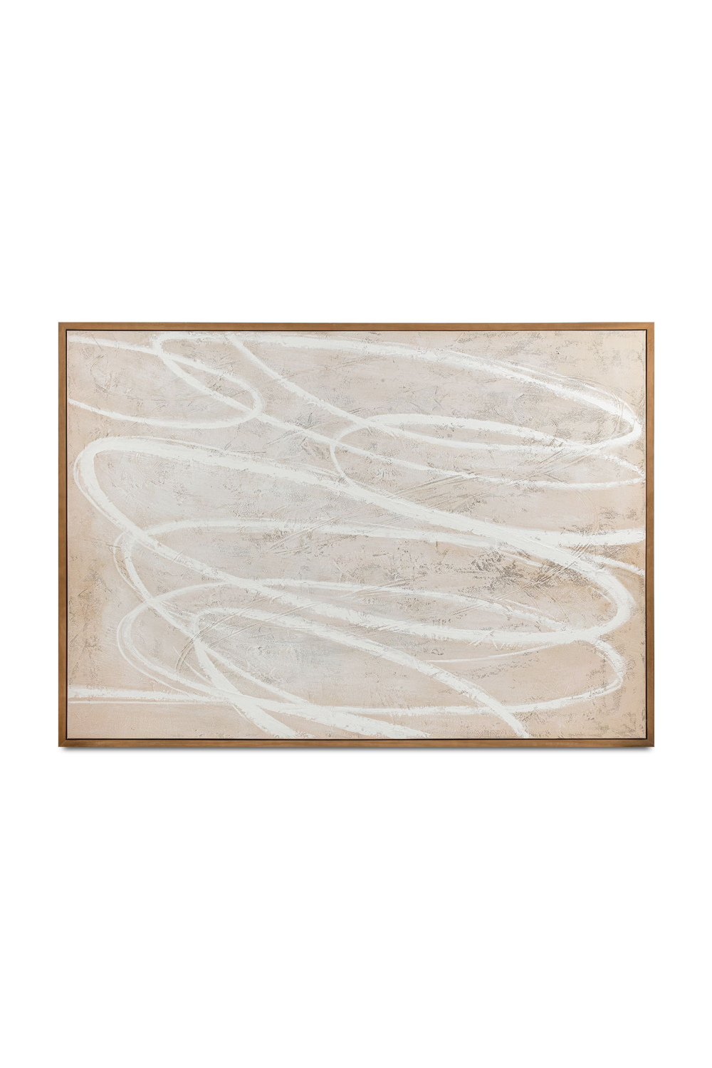   Spiral Scribble Framed Painting | Oroa.com