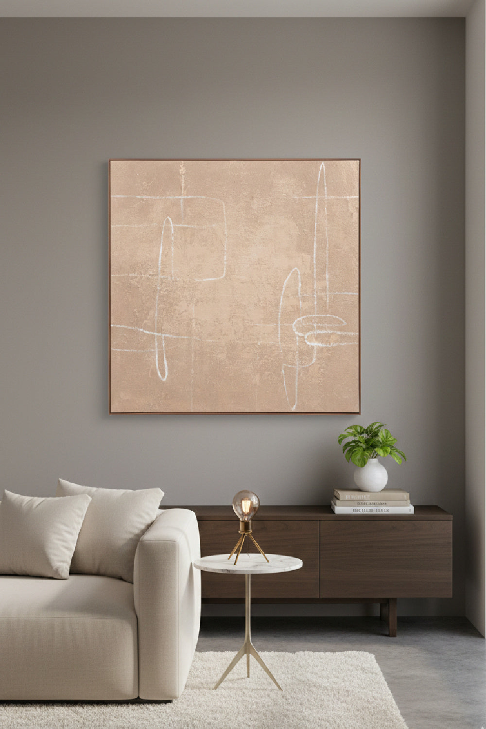 Abstract Framed Wall Art | Novi Living Notion | Oroa.com