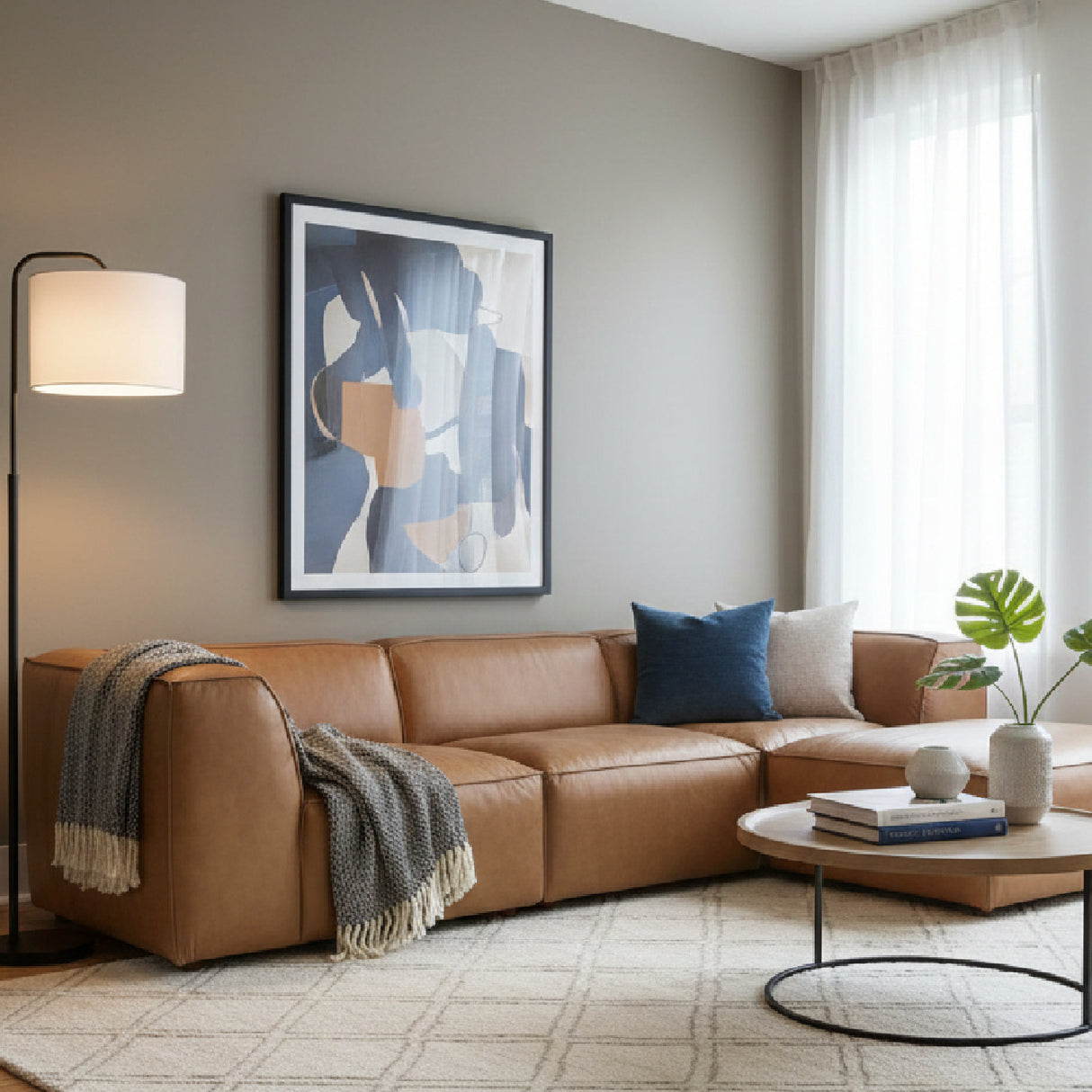  Modular Leather Sofa | Oroa.com
