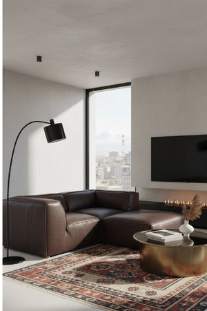   Modern European furniture - Leather Modular Nook Sofa - www.oroa.com | Oroa.com