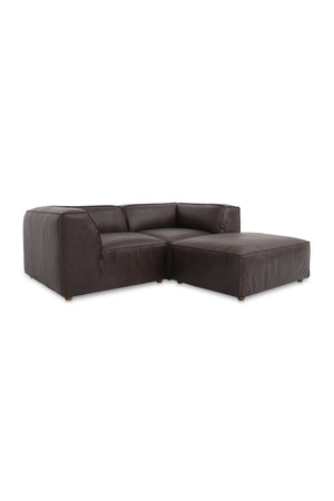   Modern European furniture - Leather Modular Nook Sofa - www.oroa.com | Oroa.com
