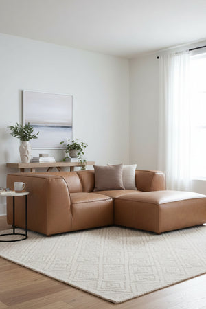 Modern European furniture - Contemporary Off White Modular Sofa - www.oroa.com