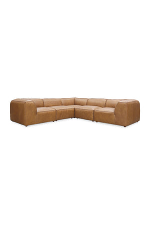   Modern European furniture - L-Shaped Leather Sectional Sofa - www.oroa.com | Oroa.com
