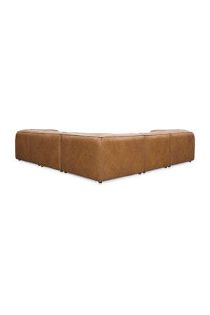   Modern European furniture - L-Shaped Leather Sectional Sofa - www.oroa.com | Oroa.com