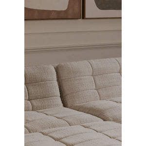   Grid Channeled Ottoman | Oroa.com