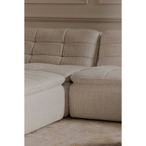   Grid Channeled Ottoman | Oroa.com