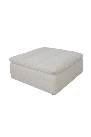 Grid Channeled Ottoman | Novi Living Lino | Oroa.com