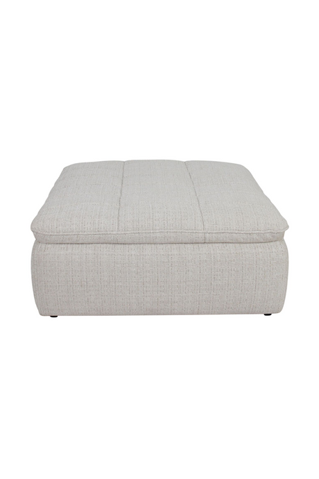   Grid Channeled Ottoman | Oroa.com