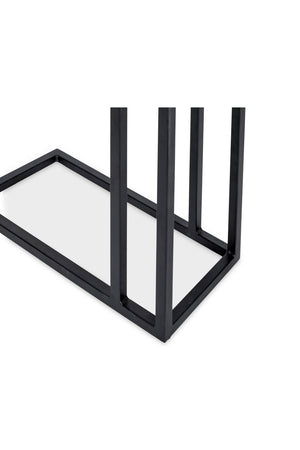 Modern European furniture - C-Shaped Oak Side Table - www.oroa.com