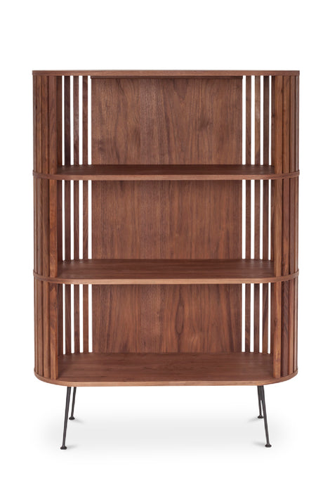Modern European furniture - Solid Walnut Bookshelf - www.oroa.com