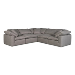   Modern European furniture - Fabric L-Shaped Modular Sofa - www.oroa.com | Oroa.com