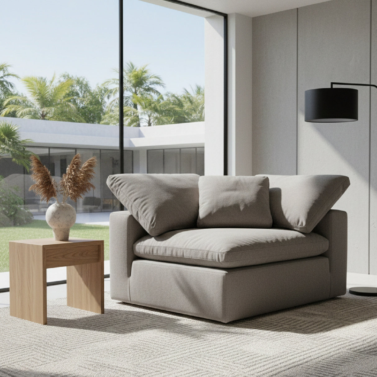 Modern Classic Slipper Chair | Novi Living Terra | Oroa.com