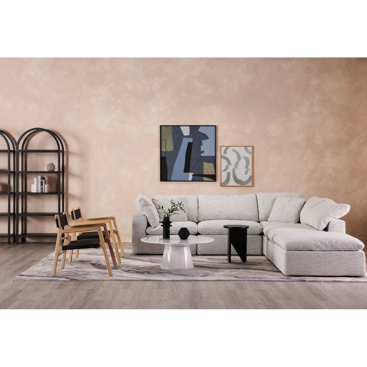 Modern Classic Slipper Chair | Novi Living Terra | Oroa.com