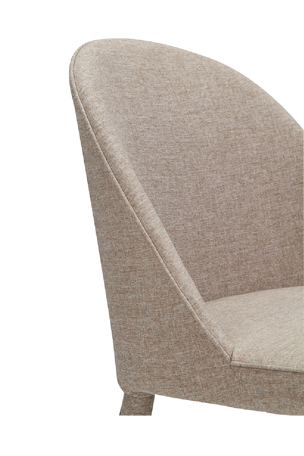Modern European furniture - Gray Fabric Dining Chairs (2) - www.oroa.com