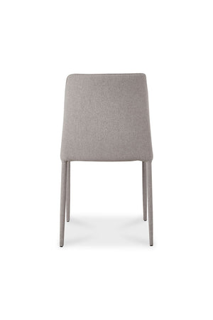Modern European furniture - Gray Fabric Dining Chairs (2) - www.oroa.com