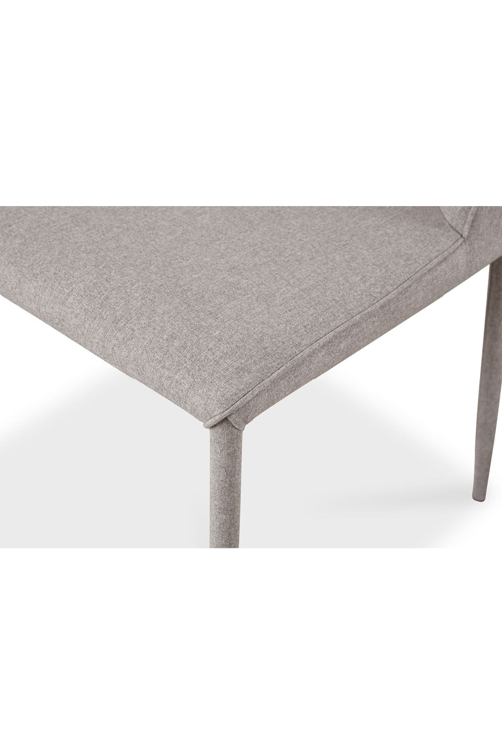 Modern European furniture - Gray Fabric Dining Chairs (2) - www.oroa.com