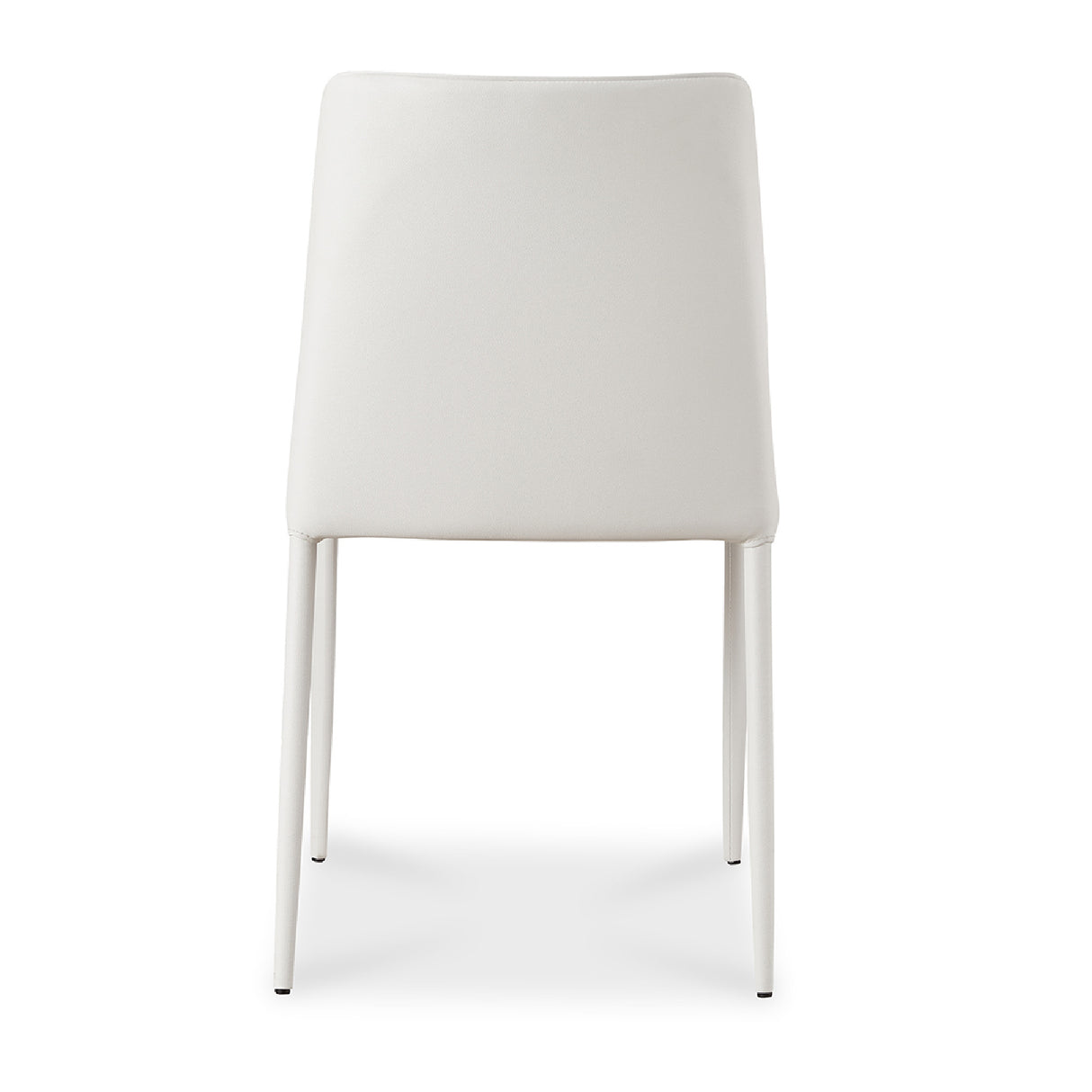 Modern European furniture - Minimalist Vegan Leather Dining Chairs (2) - www.oroa.com
