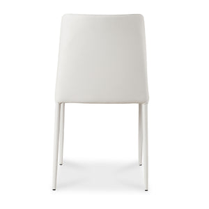 Modern European furniture - Minimalist Vegan Leather Dining Chairs (2) - www.oroa.com