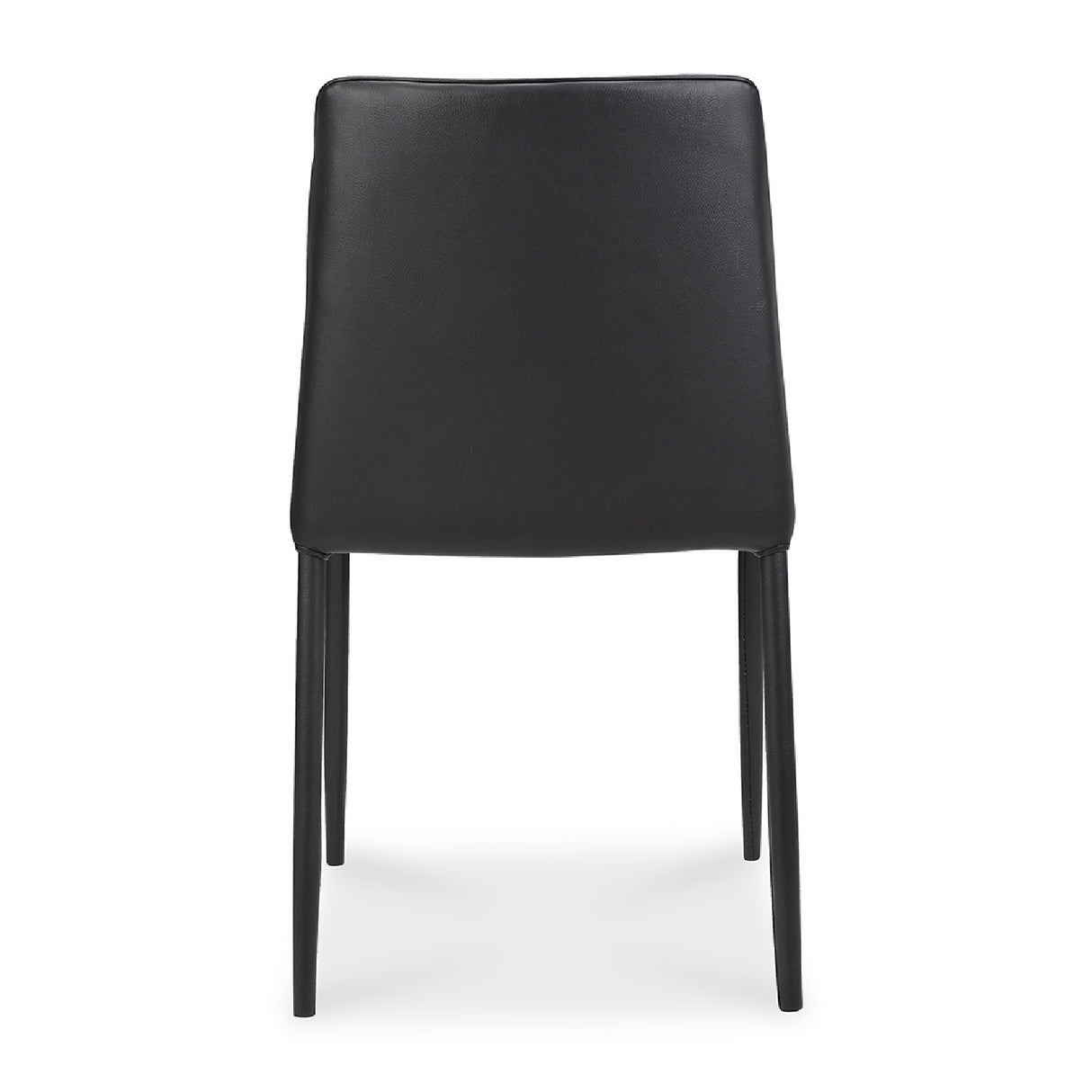 Modern European furniture - Minimalist Vegan Leather Dining Chairs (2) - www.oroa.com