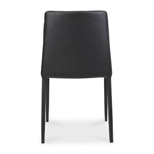 Modern European furniture - Minimalist Vegan Leather Dining Chairs (2) - www.oroa.com