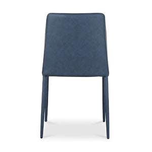 Modern European furniture - Minimalist Vegan Leather Dining Chairs (2) - www.oroa.com