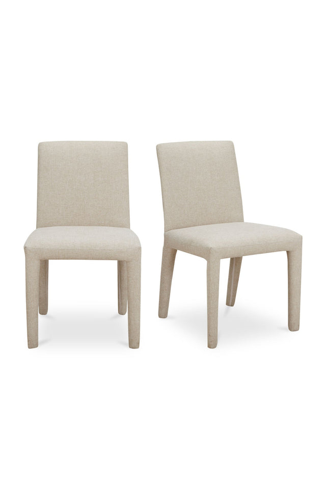 Fabric Upholstered Dining Chairs (2) | Novi Living Monte | Oroa.com