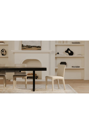 Fabric Upholstered Dining Chairs (2) | Novi Living Monte | Oroa.com