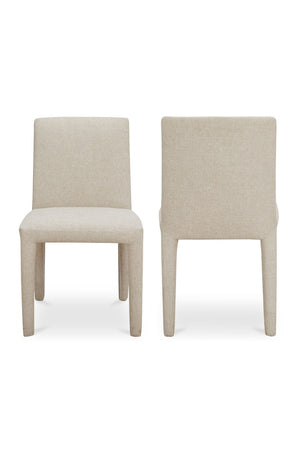 Fabric Upholstered Dining Chairs (2) | Novi Living Monte | Oroa.com