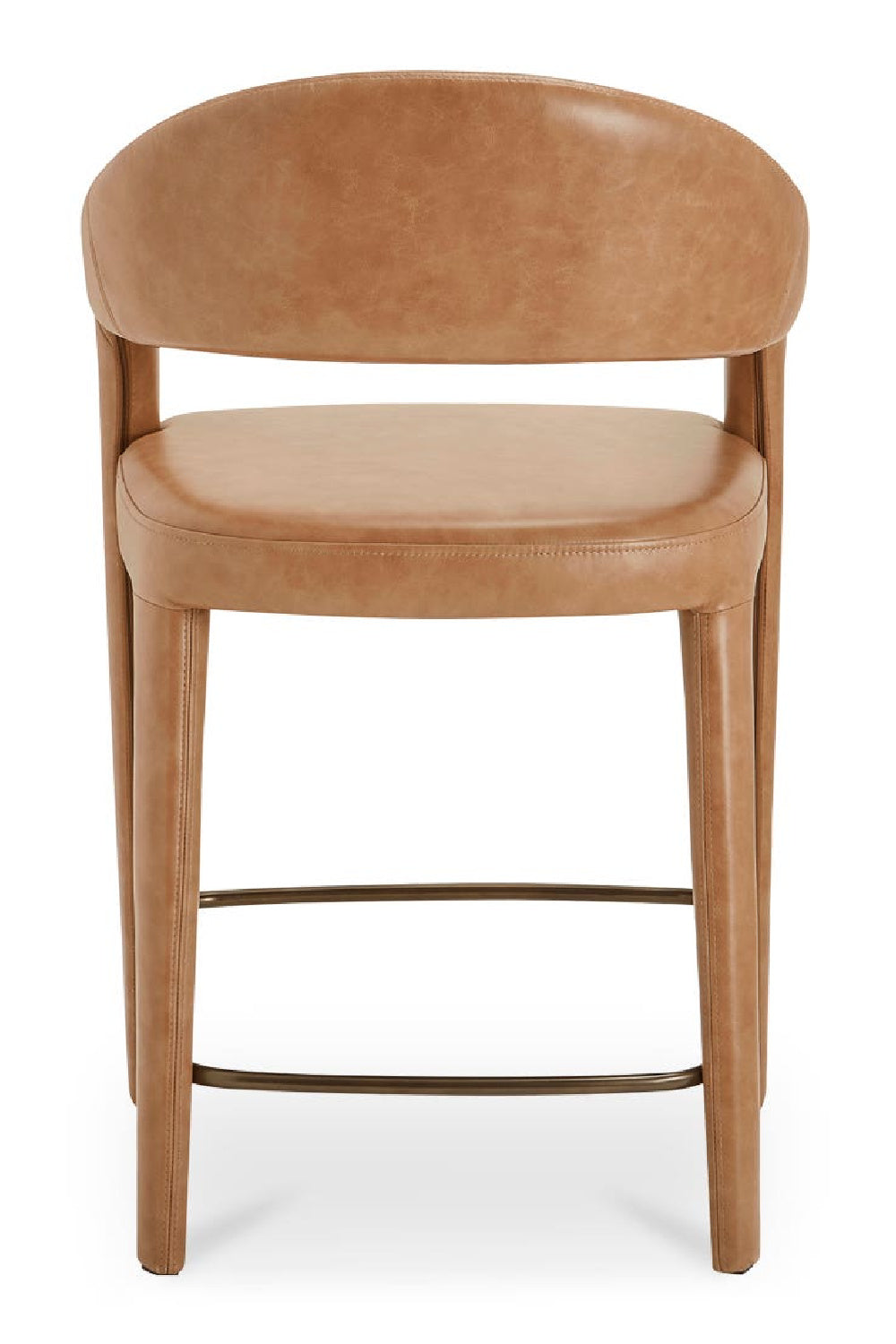 Open Barrel-Back Counter Stool | Novi Living Martens | Oroa.com