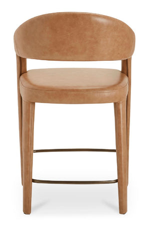 Open Barrel-Back Counter Stool | Novi Living Martens | Oroa.com