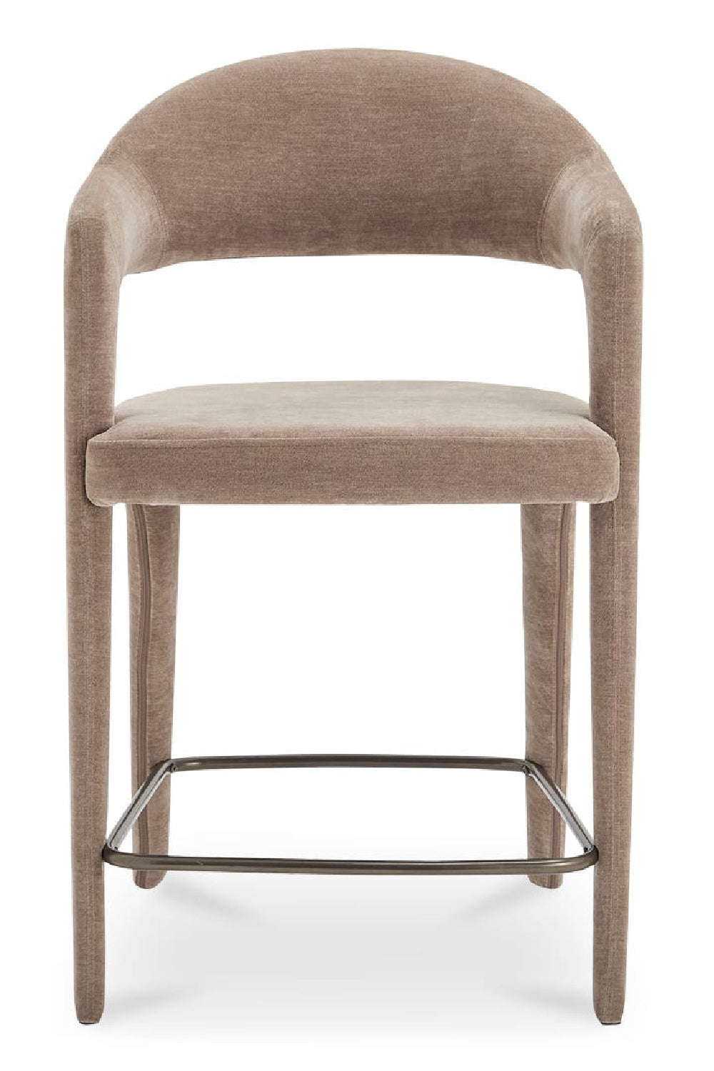Open Barrel-Back Counter Stool | Novi Living Martens | Oroa.com