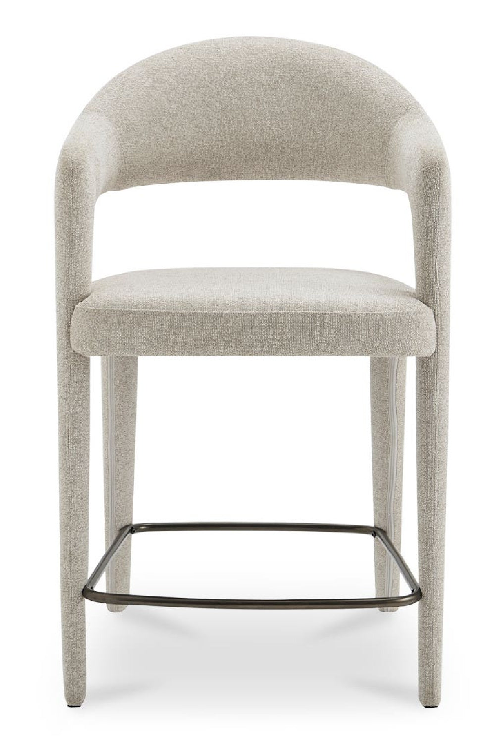 Open Barrel-Back Counter Stool | Novi Living Martens | Oroa.com