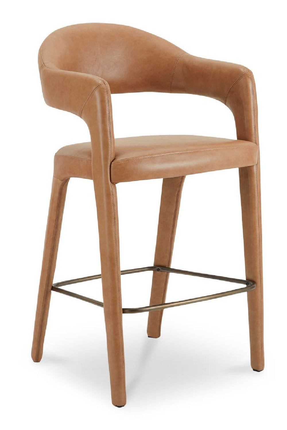 Open Barrel-Back Bar Stool | Novi Living Martens | Oroa.com