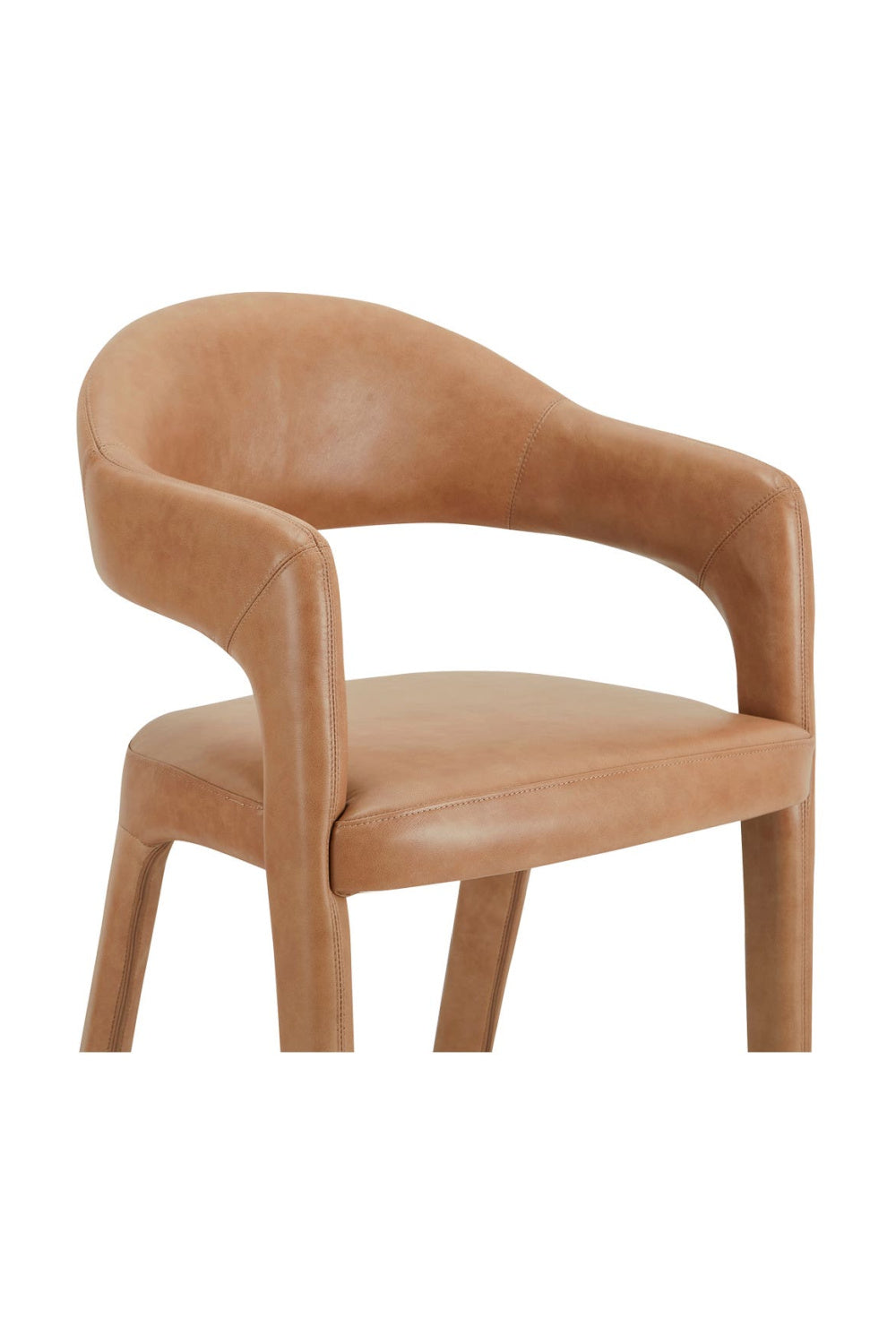 Open Barrel-Back Bar Stool | Novi Living Martens | Oroa.com