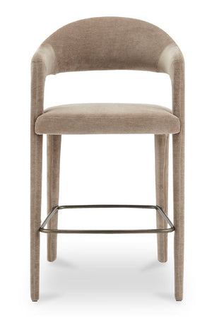 Open Barrel-Back Bar Stool | Novi Living Martens | Oroa.com