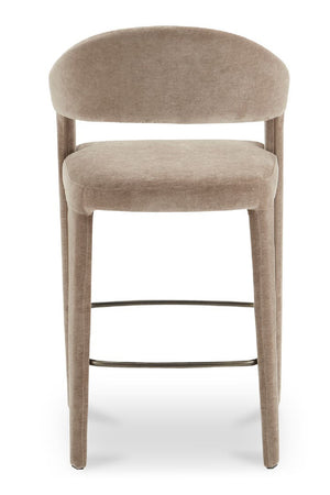 Open Barrel-Back Bar Stool | Novi Living Martens | Oroa.com