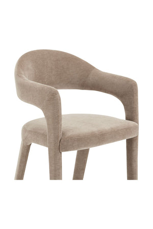 Open Barrel-Back Bar Stool | Novi Living Martens | Oroa.com