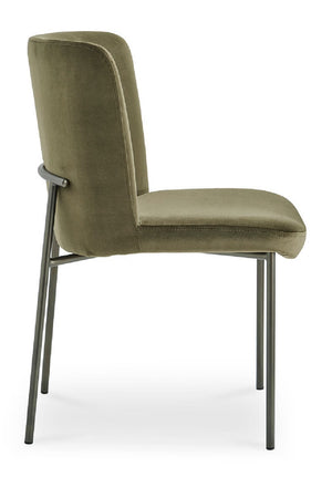 Blackened Bronze Frame Dining Chairs (2) | Novi Living Early | Oroa.com