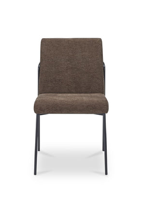   Modern European furniture - Minimalist Padded Dining Chairs (2) - www.oroa.com | Oroa.com